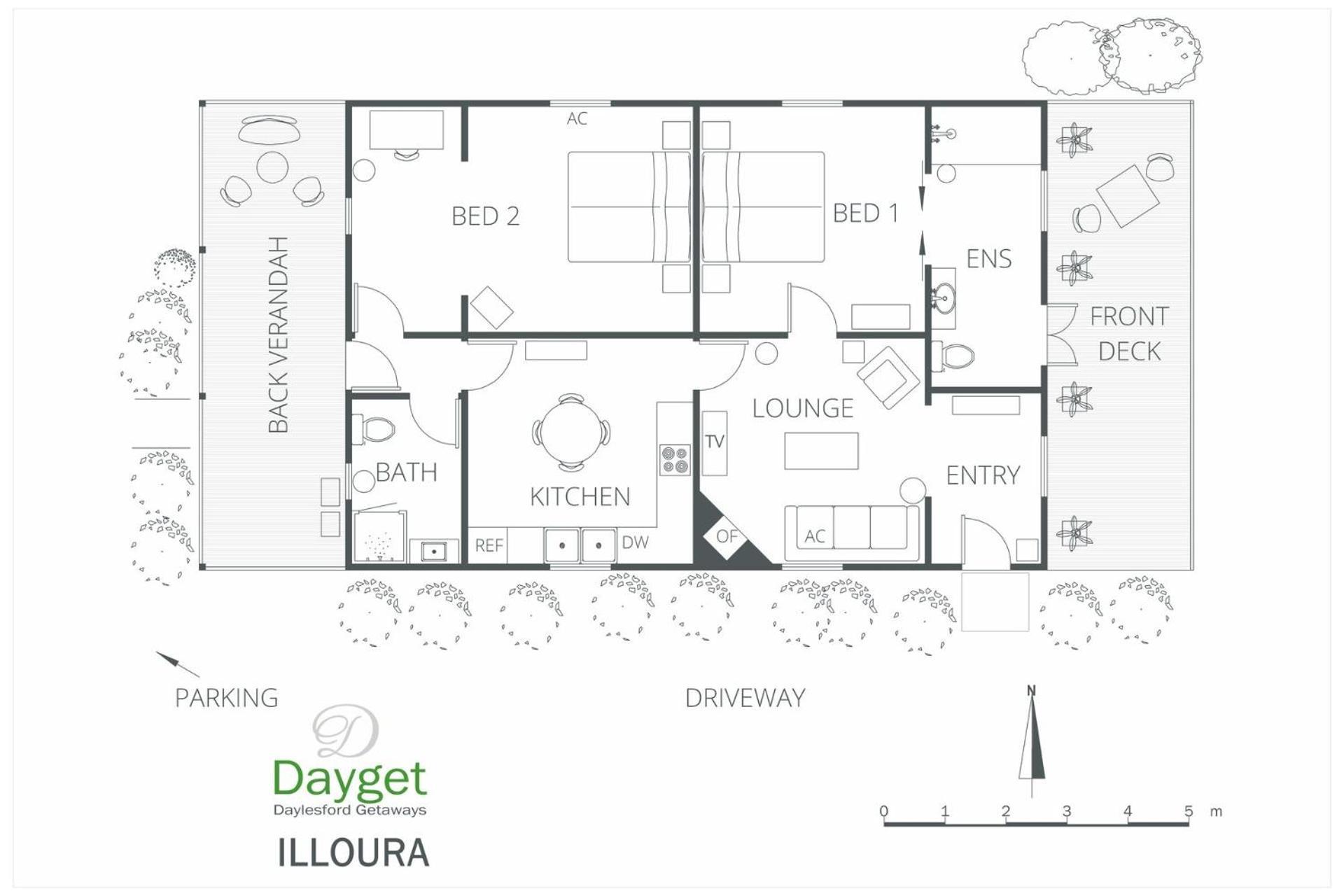 Villa Illoura Hepburn Springs Esterno foto